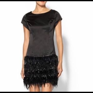 Pim + Larkin Bridgette Feather dress M - NWT